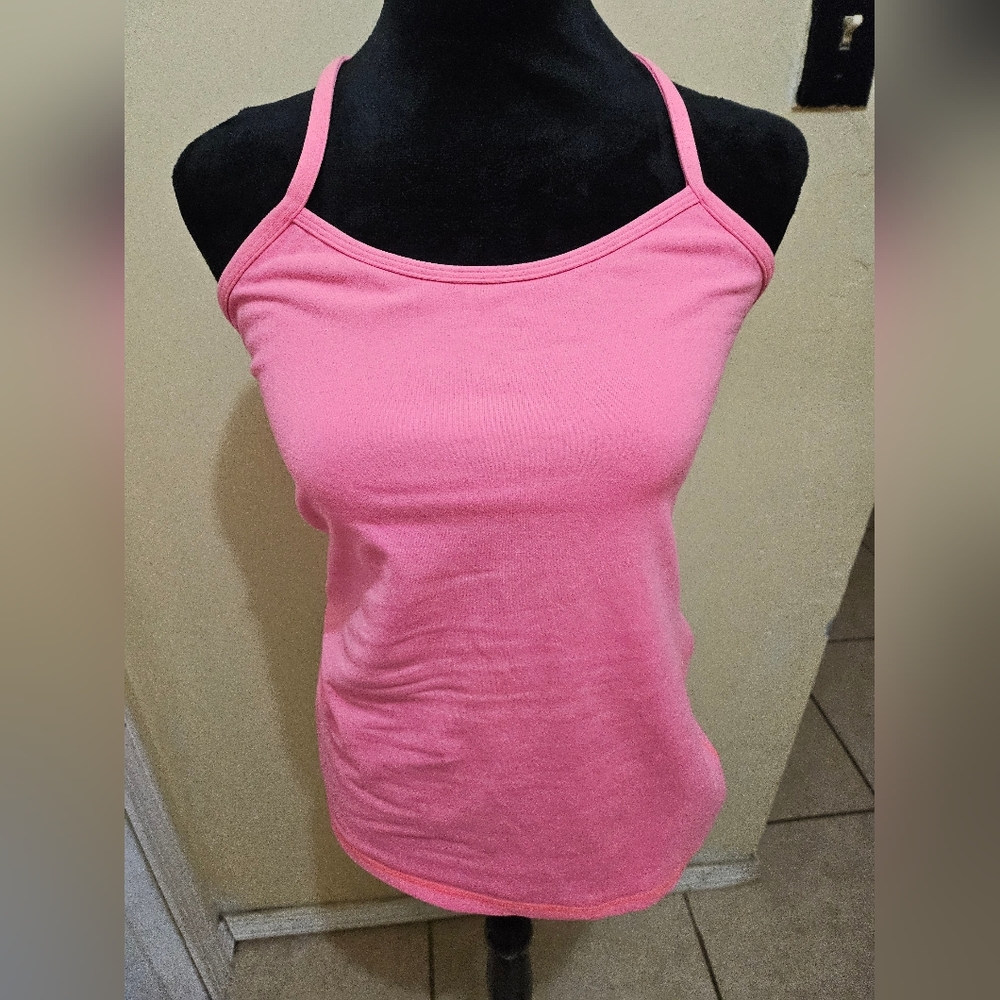 Lululemon Pink Fitted Camisole Tank Top